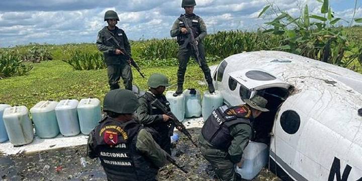 FANB neutralizó aeronave proveniente del Caribe