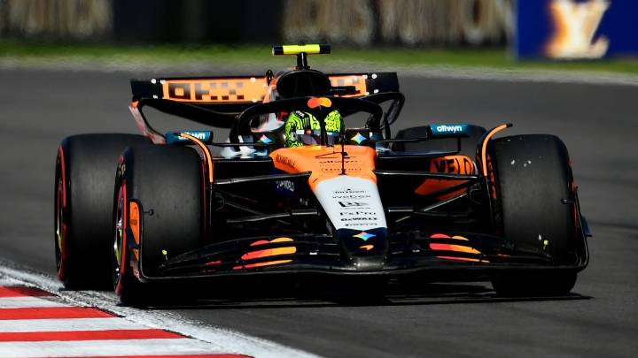 Norris ganó de punta a punta en el GP de México y Colapinto terminó 16°