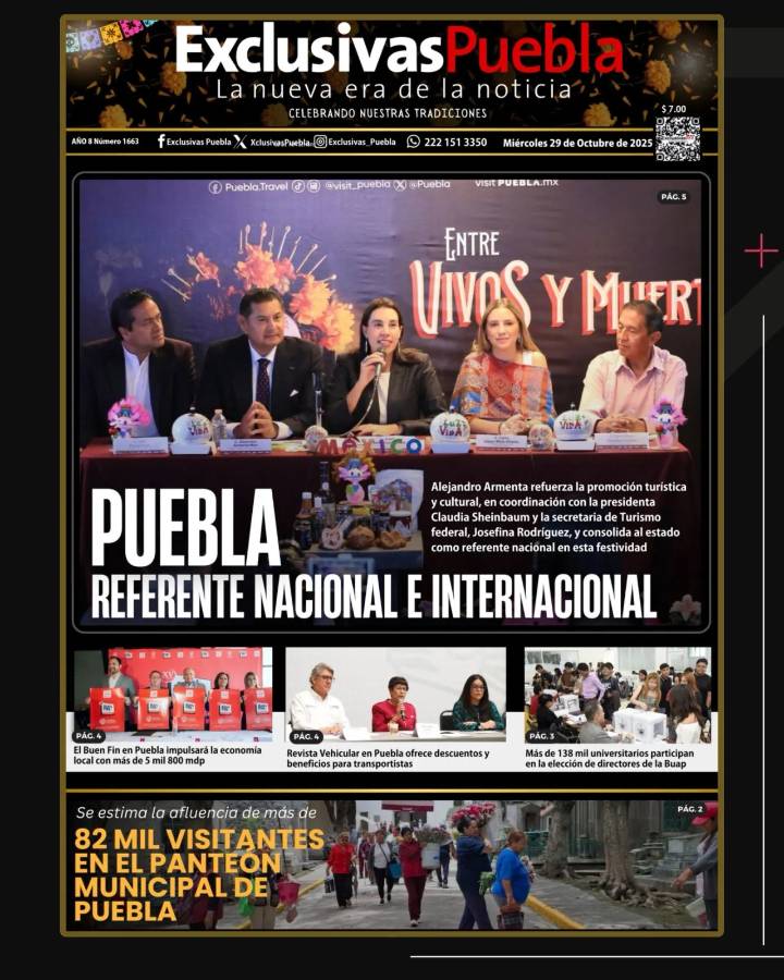 Portada Puebla 29 Octubre
