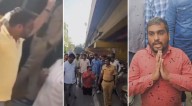 Watch: Pune Police Teach School Bus Driver a Lesson After Road Rage Assault on Pickup Van