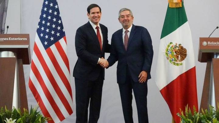 Marco Rubio recibe al canciller Juan Ramón de La Fuente en Washington