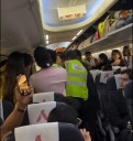 High drama on Bengaluru-Delhi flight as drunk passenger causes chaos, watch