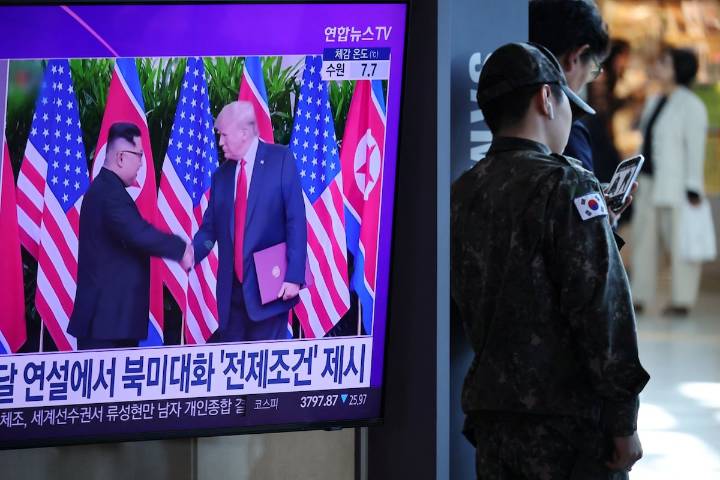 Corea del Norte lanza misiles balísticos de corto alcance antes de la gira asiática de Trump