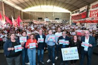 Elías Suárez y Gerardo Zamora recibieron el respaldo de miles de dirigentes del Frente Civico