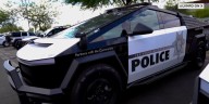 Las Vegas Metro Police release video showing new Cybertrucks