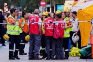 Deja derrumbe en edificio de Madrid al menos dos muertos