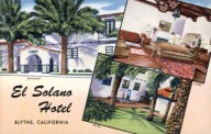 El Solano Apartments in Blythe are named after a well