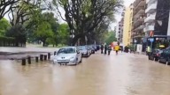 Belgrano: reventó un caño maestro y se inundó una cuadra