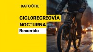 Con Kilómetro Rosa incluido: Revisa el recorrido de la Ciclorecreovía Nocturna de este sábado en Providencia