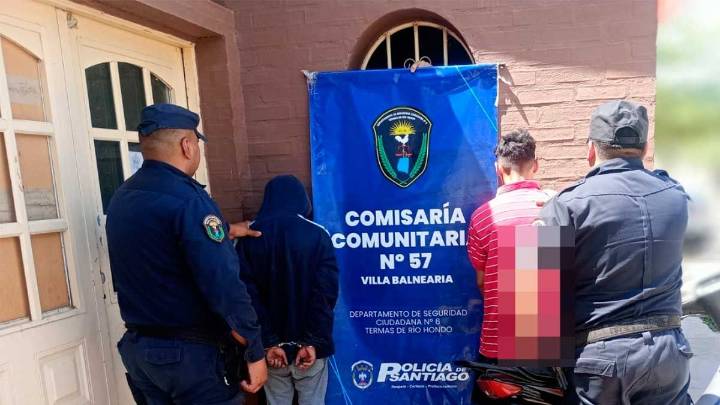 Aprehenden a dos jóvenes tras el robo de una motocicleta en zona rural