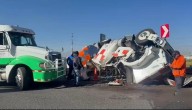 Tráileres volcados acaban en tragedia; el lunes dos accidentes de transporte pesado colapsaron la movilidad