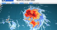 Will Tropical Storm Jerry impact South Florida? See the storm's projected path.