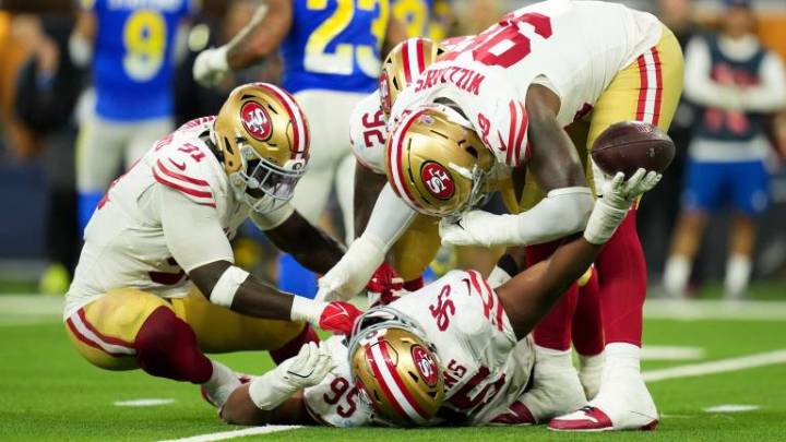 San Francisco sorprende y se impone a los Rams en tiempo extra pese a múltiples bajas