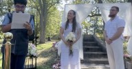 'Overwhelmed with joy': Buffalo Academy of Science students throw principal a surprise wedding