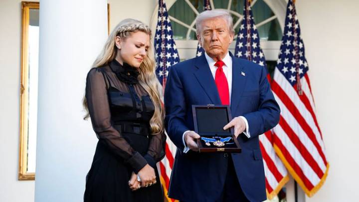 Charlie Kirk, galardonado con la Medalla Presidencial de la Libertad