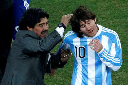 Cuando el fantasma de Maradona interpeló a Messi por el partido de Chicago