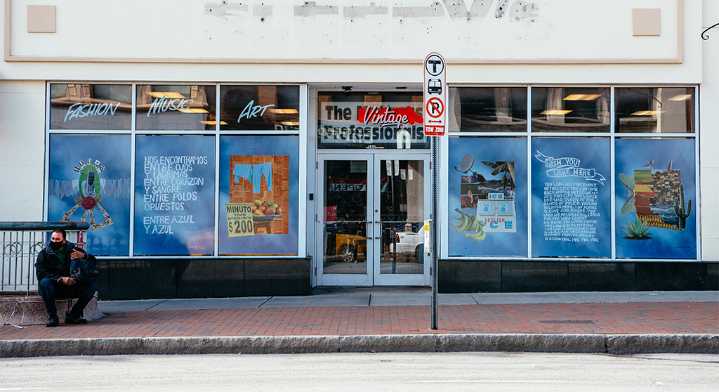 Owner of vacant storefront scrapes off artwork painted in 2020; ‘Message still stands,’ artist says