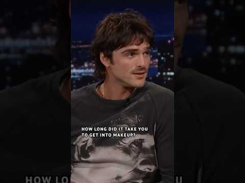 #JacobElordi would bring his dog on the set of #Frankenstein 🥹 #FallonTonight