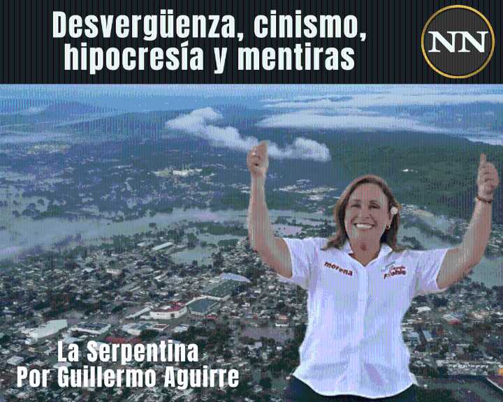 Desvergüenza, cinismo, hipocresía y mentiras