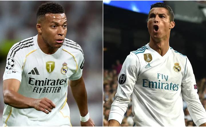 Kylian Mbappe joins Cristiano Ronaldo in exclusive list after scoring for Real Madrid vs Barcelona in El Clasico