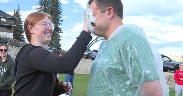 Montana Tech students pie professors to help sick student