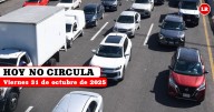 Hoy No Circula viernes 31 de octubre 2025: qué autos y placas descansan en CDMX y Edomex