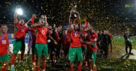 Photo highlights from the soccer's U20 World Cup final in Chile