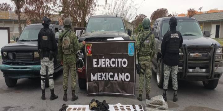 Operación Frontera Norte supera decomiso de 100 toneladas de droga y captura de 7,751 personas