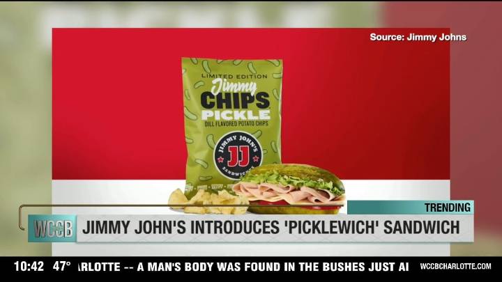 Jimmy John’s introduces ‘Picklewich’ sandwich