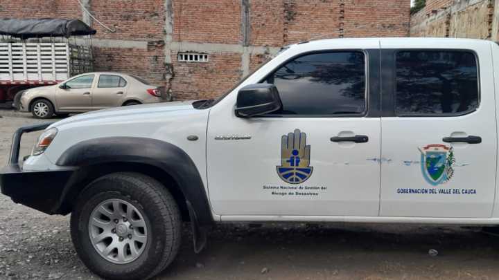 Tras la pista de la camioneta adscrita a la Secretaría de Gestión del Riesgo del Valle del Cauca que fue hurtada en el sur de Cali