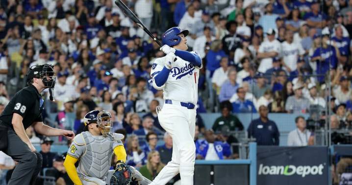 Commentary: 'Ohhhhhtani!' Immortal Shohei Ohtani blasts Dodgers to the World Series