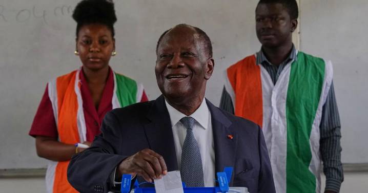 Ivory Coast counts votes in key election