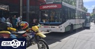 Choque de colectivos en Córdoba: cuatro heridos a metros de Colón y Cañada