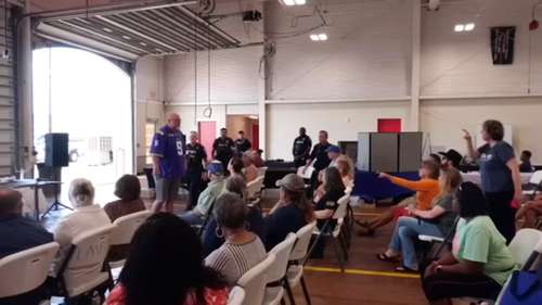 La Marque town hall turns chaotic, distracts from problems at hand, mayor says