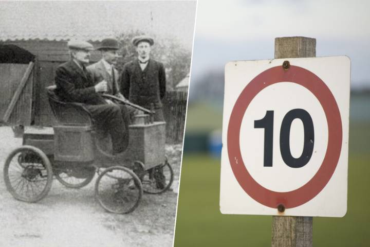 En 1896 un hombre decidió conducir a la temeraria velocidad de 13 km/h. Y recibió la primera multa de la historia