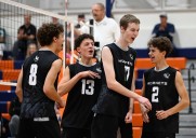 Fayetteville-Manlius boys volleyball snaps Jamesville-DeWitt’s 64-game win streak in stunning fashion