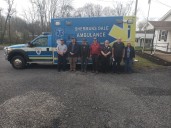 ‘Big Blue’ ambulance unveiled in Carroll Twp.