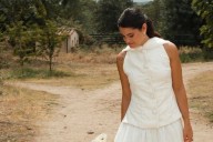 La novia que se casó con un chaleco bordado más bonito y elegante que el mejor vestido
