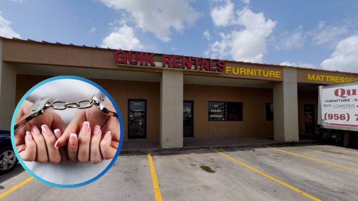 Pareja roba 7 mil dólares en aparatos de tienda de renta en Laredo; los localizan y arrestan