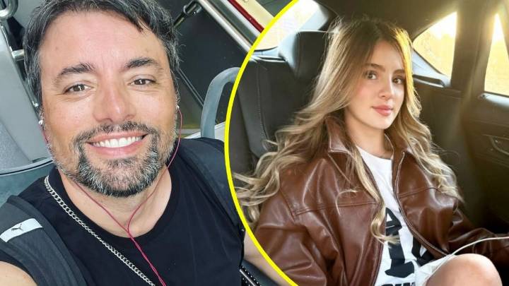 Daniel Valenzuela viajó hasta Canadá para reencontrarse con su hija actriz, Alondra