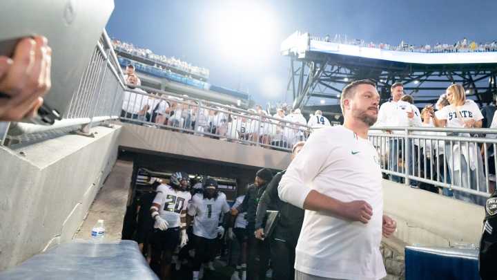 Oregon's Lanning talks Indiana, Ducks' second straight top