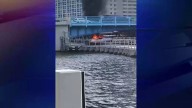 2 rescued after boat catches fire on Intracoastal in Fort Lauderdale
