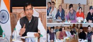Div Com Kashmir reviews status of building permissions in Eco Sensitive Zones