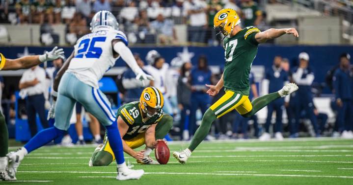 ‘Major concern’ or no big deal? Kicker Brandon McManus’ quadriceps injury creates potential quandary for Packers