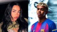 Nicki Nicole llevó en auto a Lamine Yamal a entrenamiento en Barcelona y se tomó fotos con fans [VIDEO]
