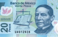 Banxico saca de circulación billete de 20 pesos
