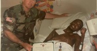 Local veteran uses high-tech exoskeleton to walk again after 20 years