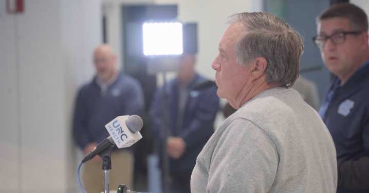 'A work in progress': Bill Belichick leaves open possibility of documentary on UNC football team :: WRAL.com