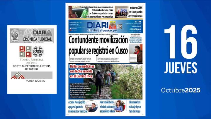 Edición Impresa | Jueves 16 10 2025