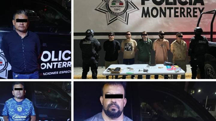 Detienen a ocho personas y clausuran cuatro bares tras operativo en Monterrey